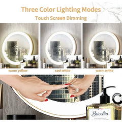 Vanity Dressing Table With Mirror For Bedroom-Wooden Crest