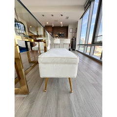 Sicilia Flip Top Storage Bench-Wooden Crest