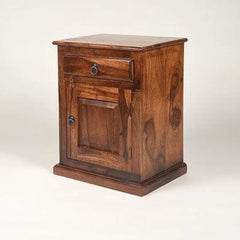 Traditional Bedside Cabinet with Drawer and Storage