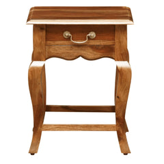 Classic Bedside Cabinet with Single Drawer Storage