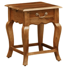 Classic Bedside Cabinet with Single Drawer Storage