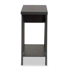 Modern A-Frame Console Table with Storage Drawer