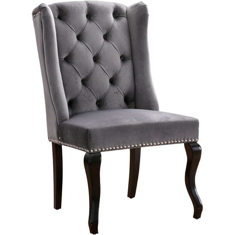 Tauber Tufted Velvet Side Chairs