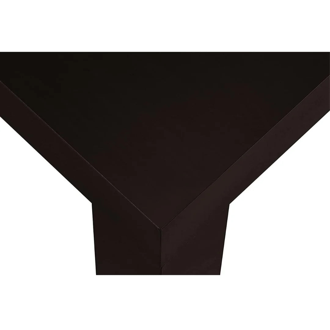 Modern Parsons End Table with Square Design