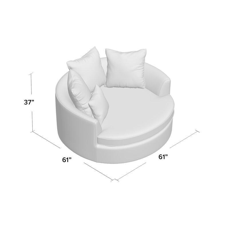 Modern Premium Barrel Shape Sofa Couch