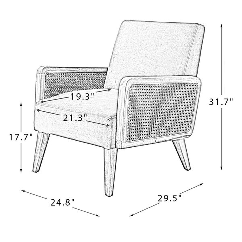 Warlick Wide Armchair