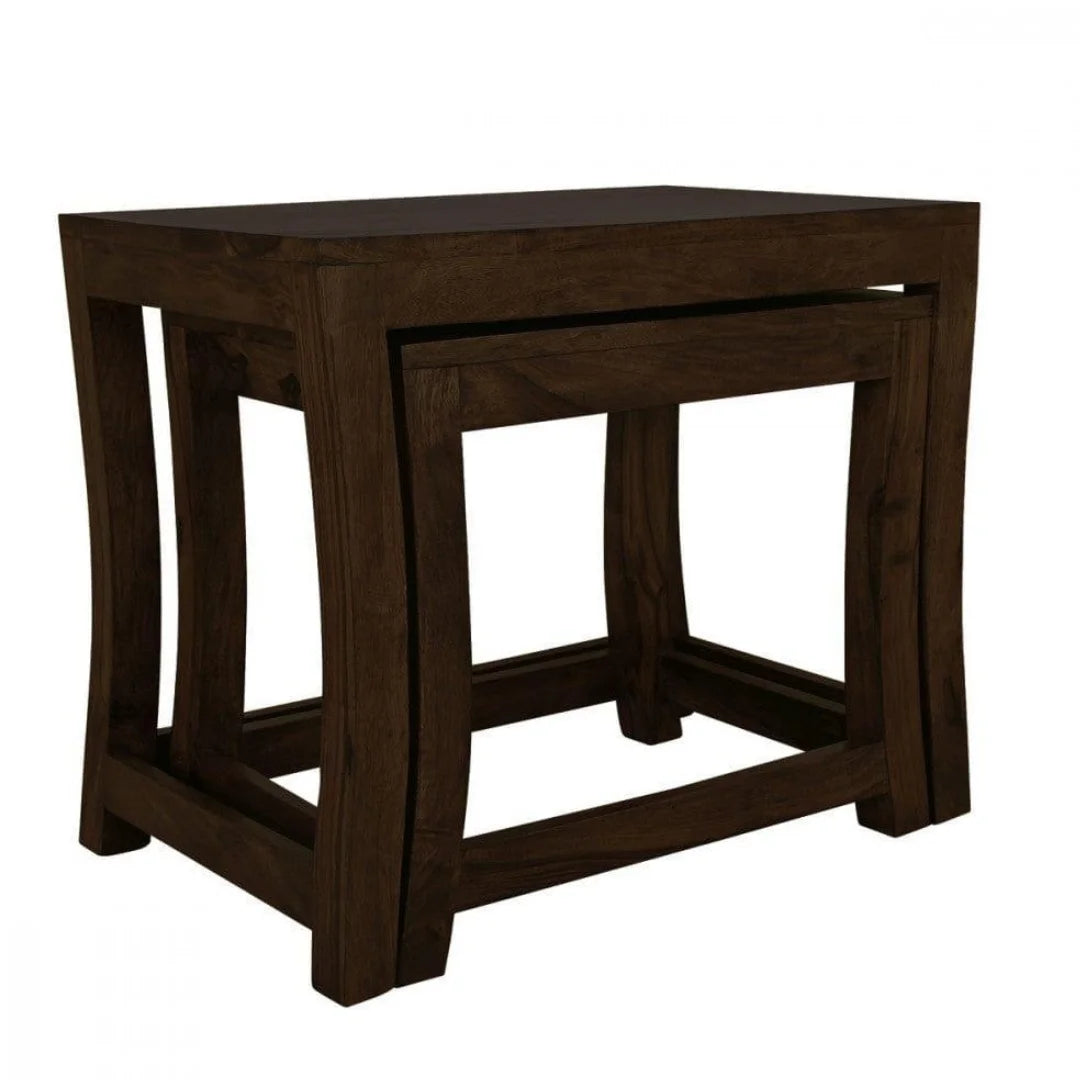 Modern Nested Side Tables Set with Clean Lines