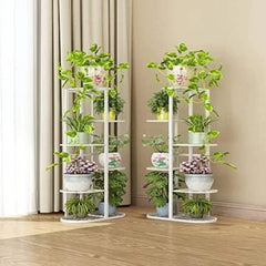 Modern 6-Tier Plant Stand with Vertical Display