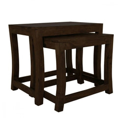 Modern Nested Side Tables Set with Clean Lines