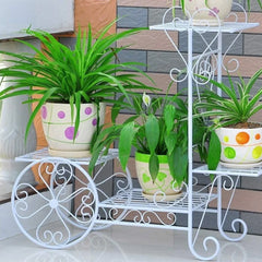 Victorian Carriage Plant Stand with Four Display Levels