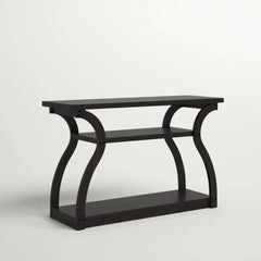 Art Deco Console Table with Curved Frame Design