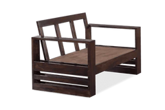 Solid Wood Bennett Sofa Set Stylish and Durable Living Room Furniture