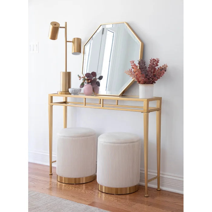 Callum Velvet Round Storage Ottoman (Set of 2)-Wooden Crest