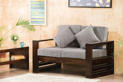 Solid Wood Bennett Sofa Set Stylish and Durable Living Room Furniture