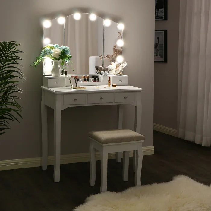 Hayword Vanity Dressing Table Design with Drawers