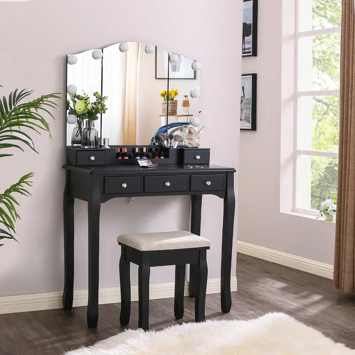 Hayword Vanity Dressing Table Design with Drawers