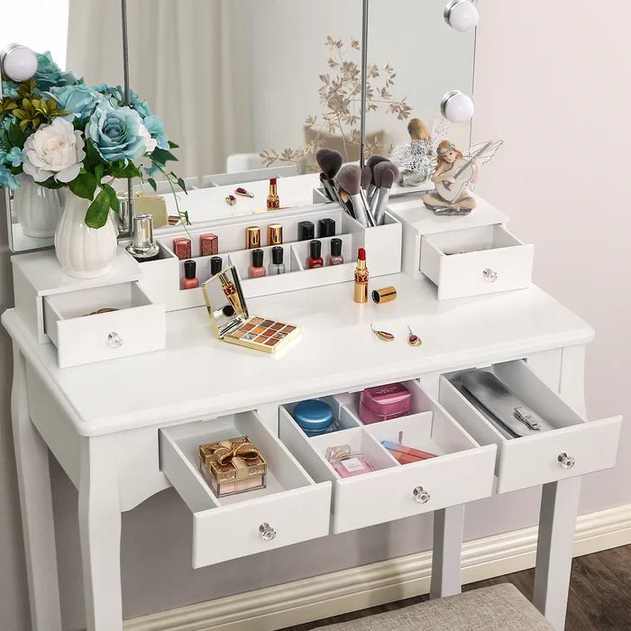 Hayword Vanity Dressing Table Design with Drawers