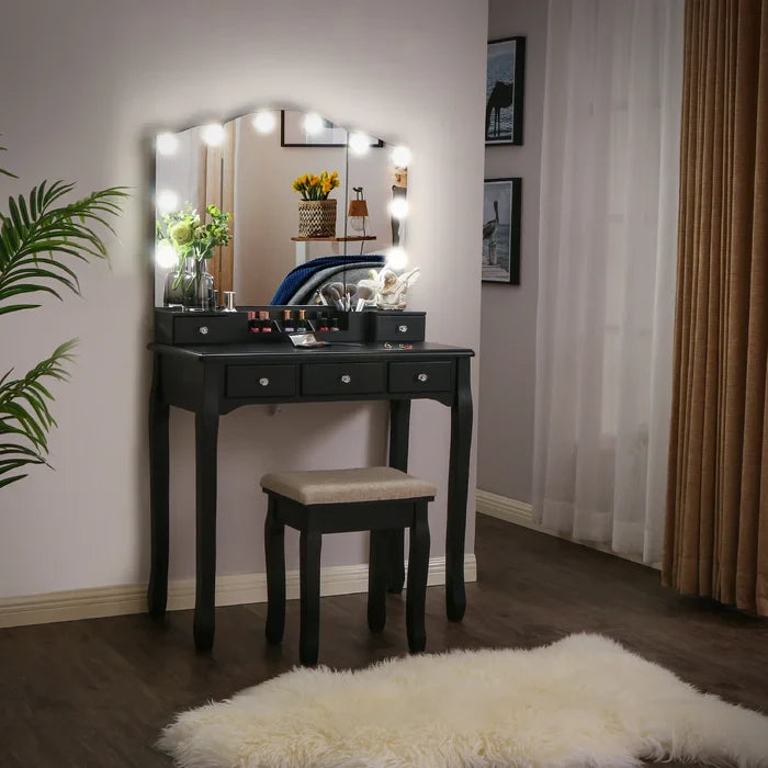 Hayword Vanity Dressing Table Design with Drawers