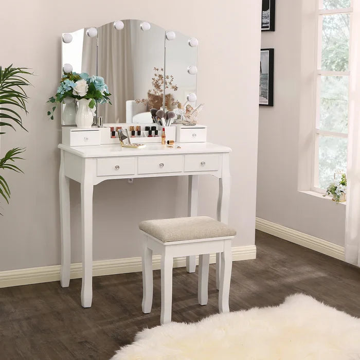 Hayword Vanity Dressing Table Design with Drawers