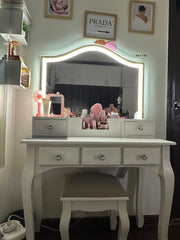 Hayword Vanity Dressing Table Design with Drawers