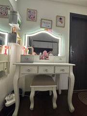 Hayword Vanity Dressing Table Design with Drawers