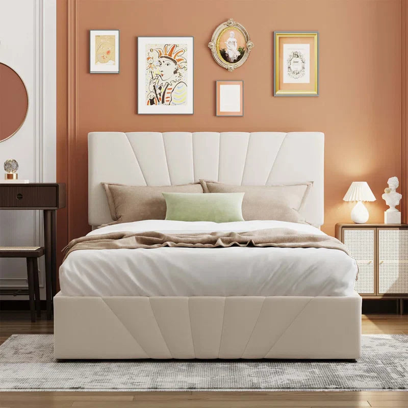 odern Platform Bed Frame with Storage – Stylish and Space-Saving Design