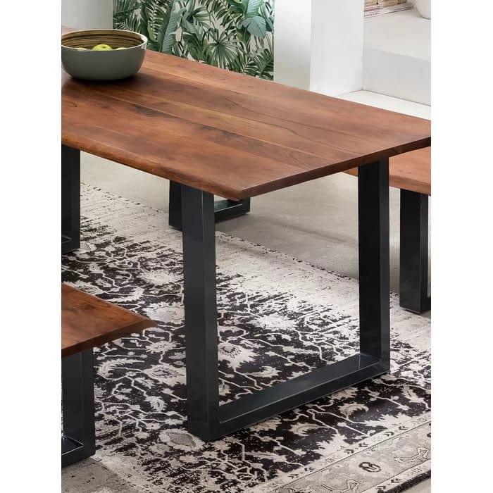 Ryegate Dining Table Set for 4 (1 Table, 2 Benches)