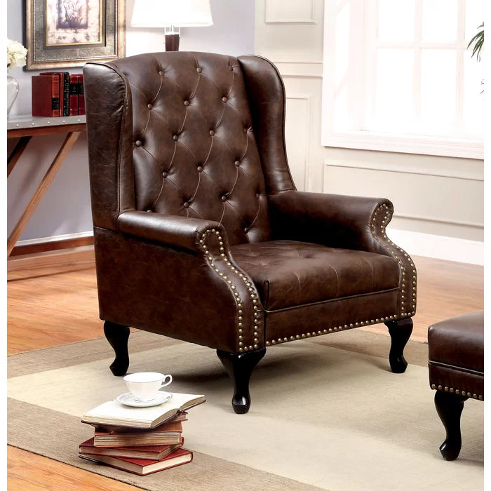 Wingback Chesterfield Arm Chair