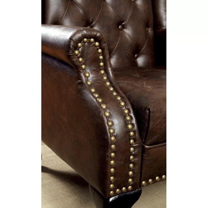 Wingback Chesterfield Arm Chair