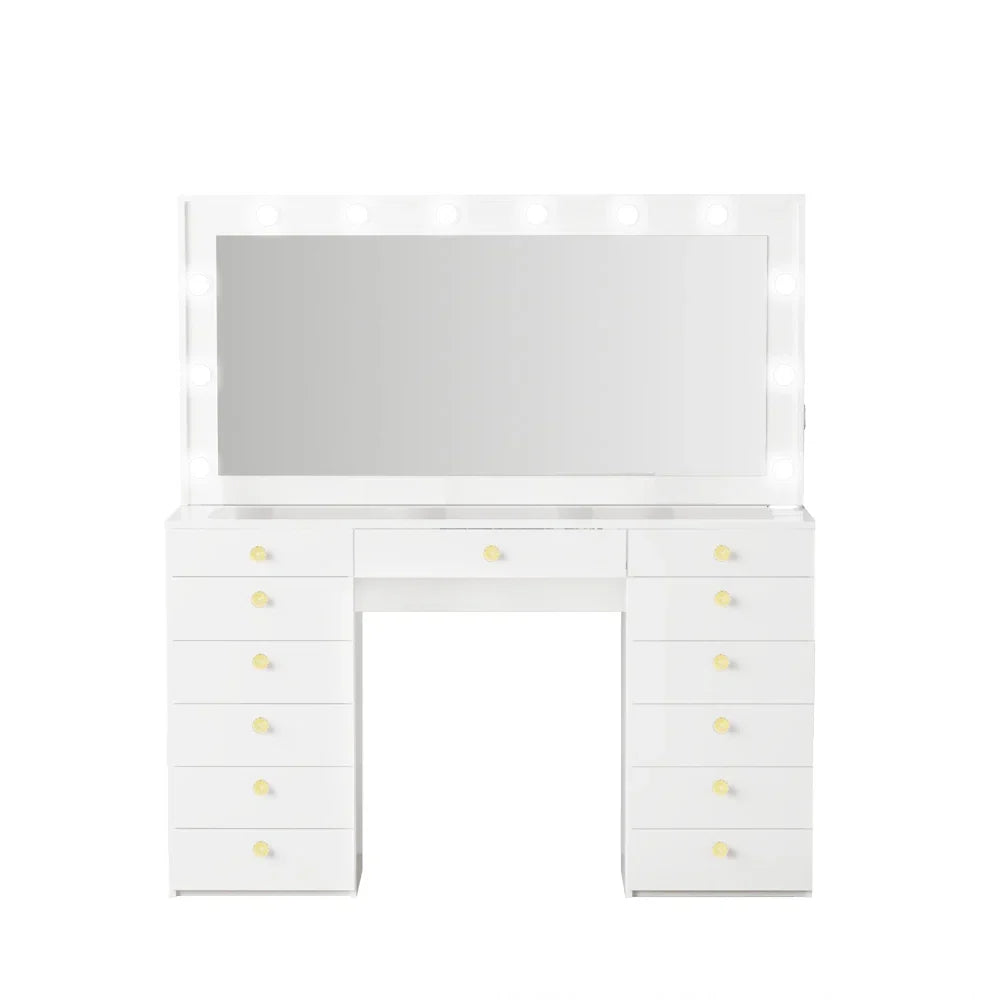 Looks Vanity Dressing Table with Mirror & Lights