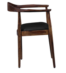 Solid Wood Armchair in Teak Finish