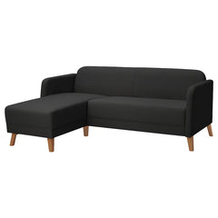 3-seat sofa, with chaise longue