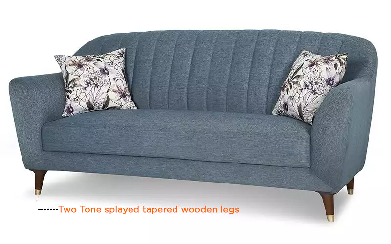 Venice Italian Fabric Sofa